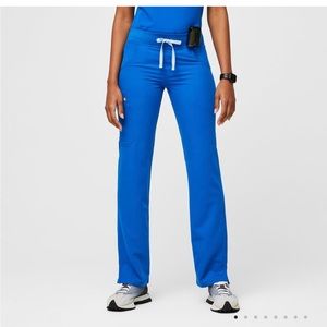 FIGS Kade Cargo Scrub Pants Royal Blue